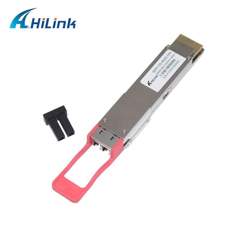 Hilink 400G QSFP-DD ER4 Optische Transceiver Module met 40km Transmissie en OMA Gevoeligheid <-14dBm RoHS Conform