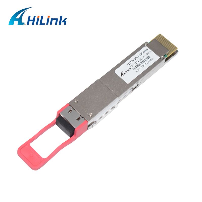 Hilink 400G QSFP-DD ER4 Optische Transceiver Module met 40km Transmissie en OMA Gevoeligheid <-14dBm RoHS Conform