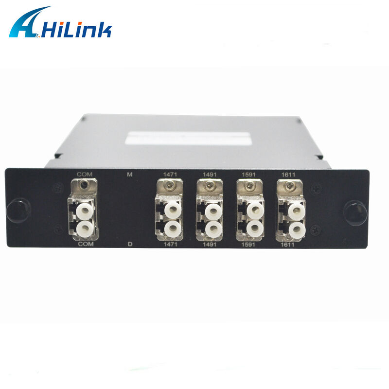 LGX Cassette CWDM MUX DEMUX 4 kanalen 1470/1490/1590/1610nm Dual Fiber CWDM Mux Demux