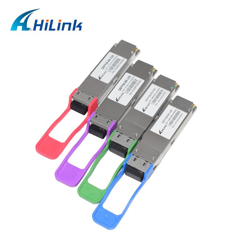 Hilink QSFP28-BX-UD40 100G BiDi Optische Transceiver met 40 km afstand voor datacenterapplicaties