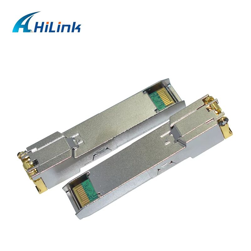 Hilink HL-SFP-T 1000BASE-T en 10/100/1000BASE-T koper SFP-transceiver met RJ-45 connector