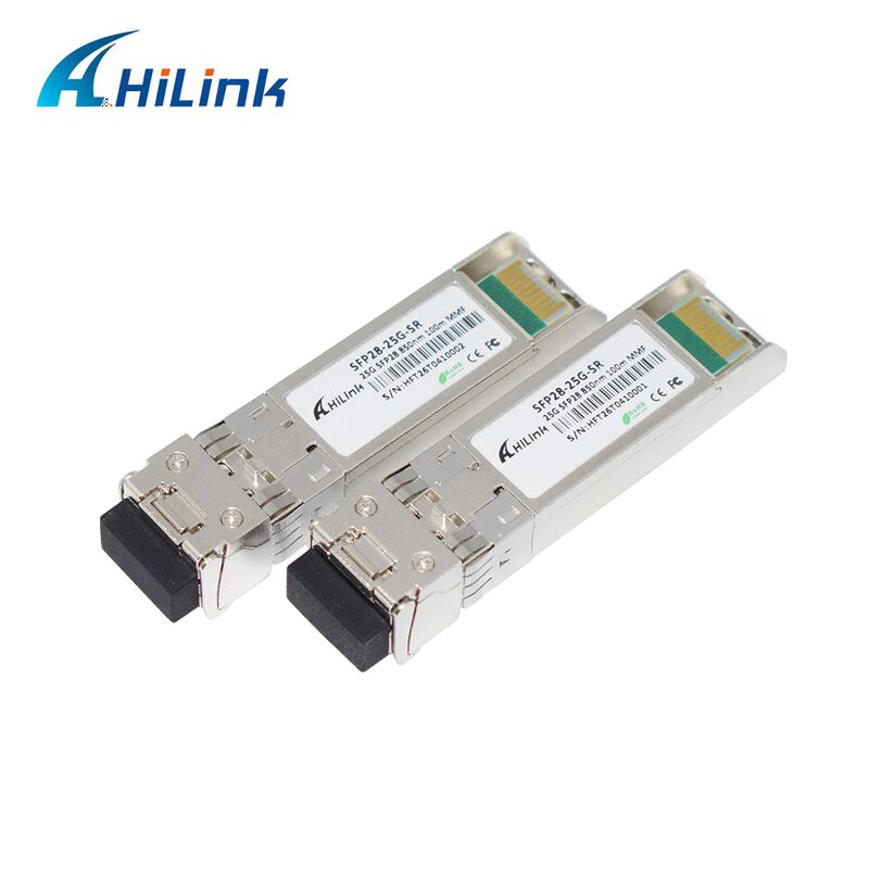 HL-SFP28-25G-SR 25G SFP28 SR Dual LC Transceiver met 25Gbps gegevenssnelheid 100m afstand en 850nm golflengte