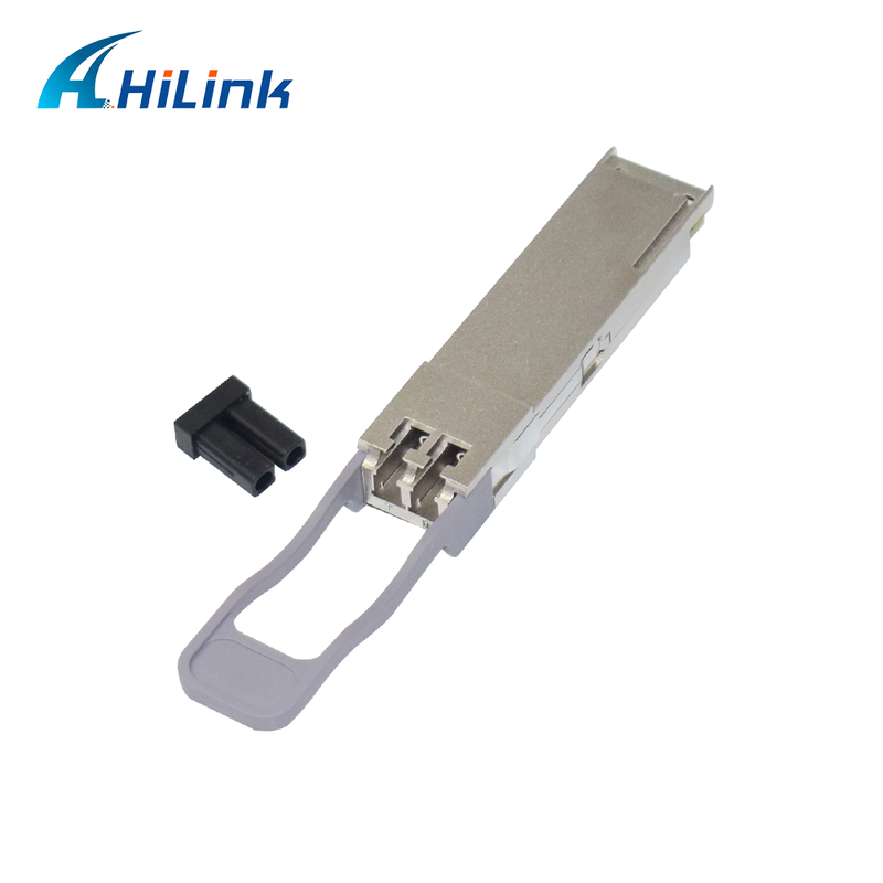Hilink 100G QSFP28 optische transceiver met 100km afstand 1295~1304nm golflengte en SOA PIN detector