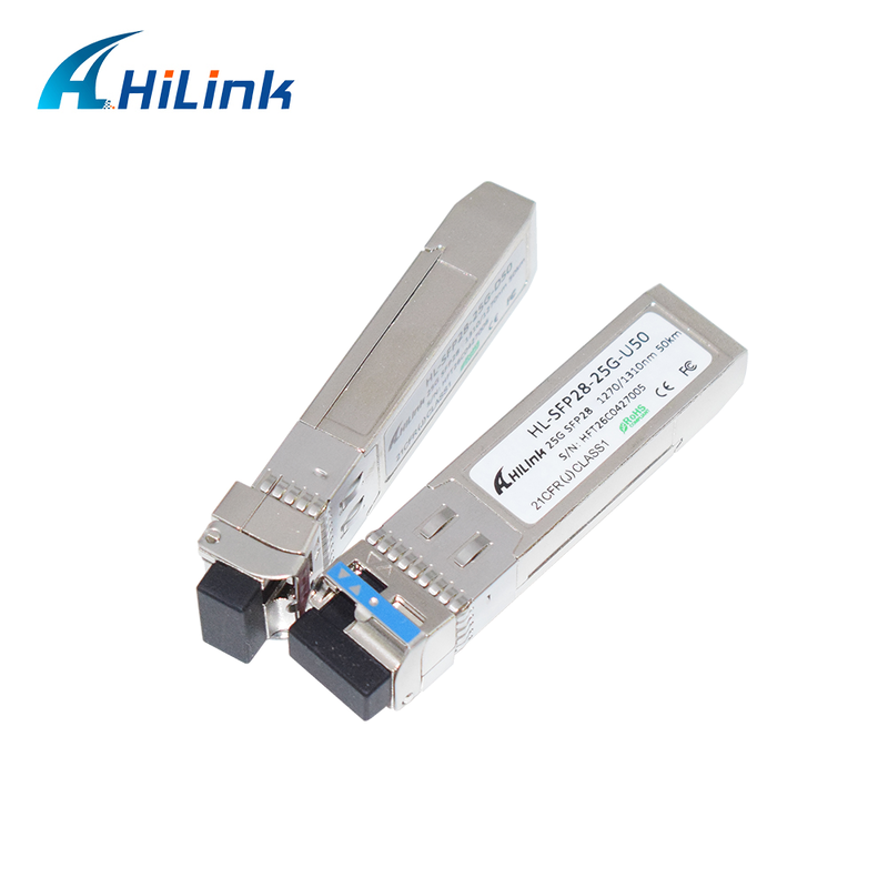 25Gb/s 50Km SFP28 BIDI Transceivers APD+PIN LC Connector SFP28 Optische module DOM