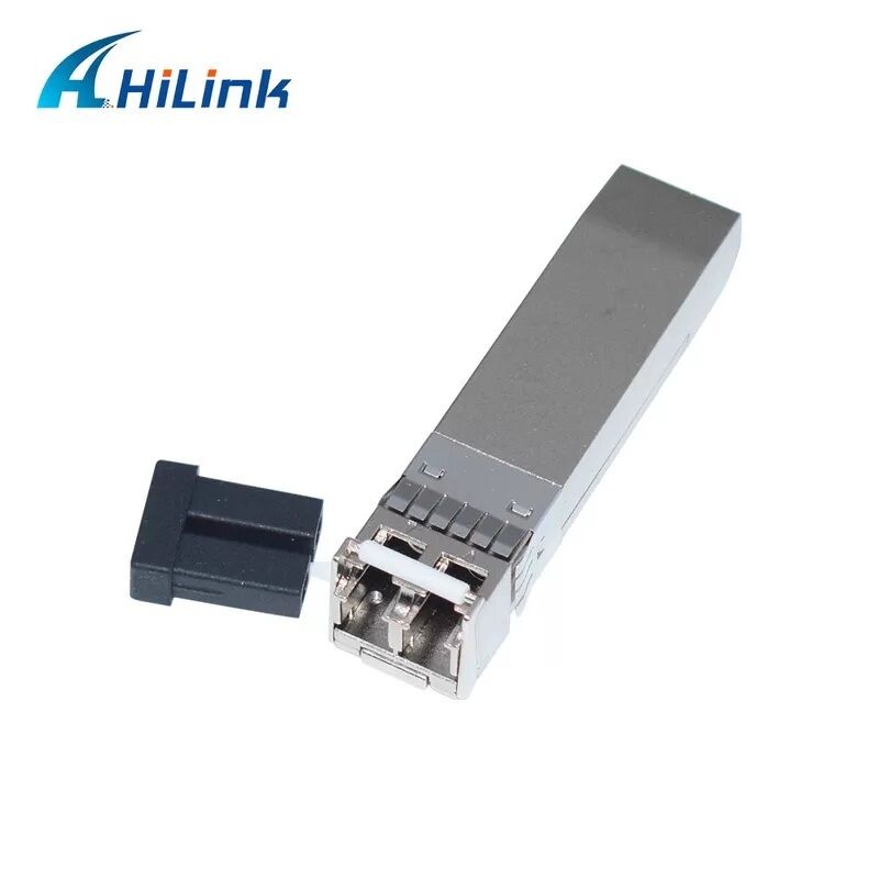 Hilink Compatible 1.25G DWDM SFP optische transceiver met Duplex LC connector voor 40km/80km/120km/160km afstand
