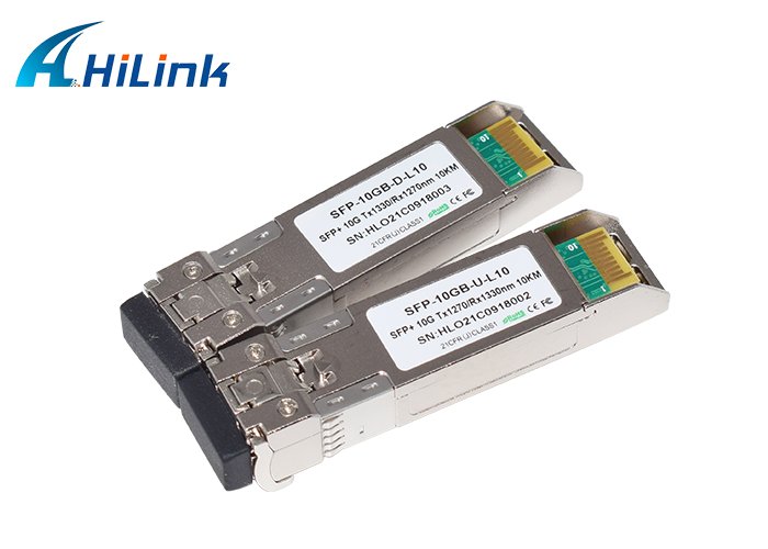 10G BiDi SFP+ Optische Transceiver met 1270/1330nm Golflengte en 10KM Afstand voor Single Fiber Transmissie