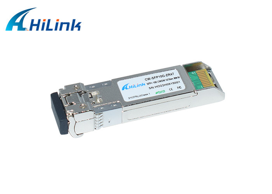 Van de de Zendontvangermodule SFP+ CWDM van de Hilink10g Vezel Optisch Zr 80KM Lange afstand 1470-1610
