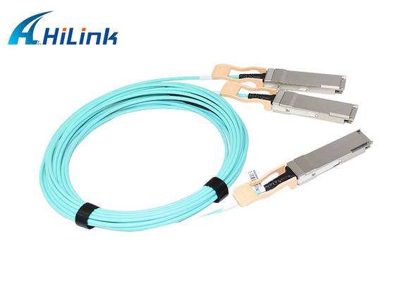 5m actieve optische kabel AOC-kabel 200G QSFP56 SR4 naar 2xQSFP56 SR2 850nm