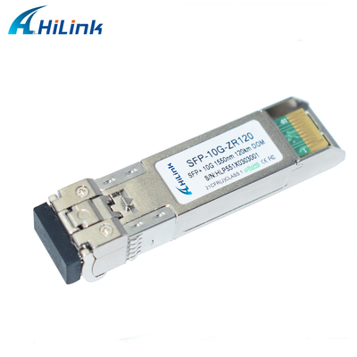 10G 120KM de Zendontvangermodule SMF STM-64 120KM 1550nm DOM Module van Zr SFP+