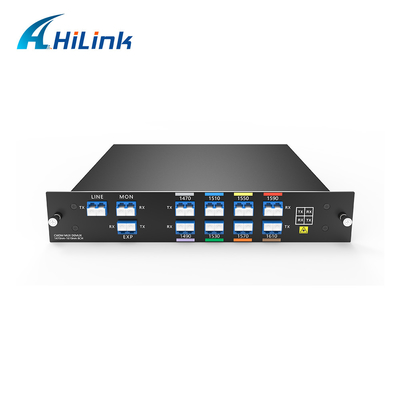 CWDM 1*8CH 8kanaals CWDM MUX/DEMUX 8CH 19 inch 1U CWDM-apparaten systeem