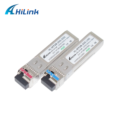 25Gb/s 50Km SFP28 BIDI Transceivers APD+PIN LC Connector SFP28 Optische module DOM