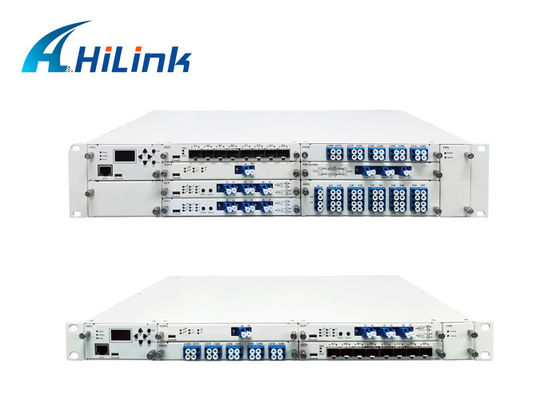 Van de Splitsersawg CWDM OTN van EDFA OLP OEO R/B de Geleide Chassis WDM