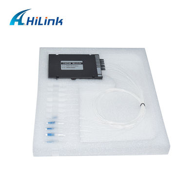 Netwerk van de Multiplextelegraafhilink van 8CH MUX DEMUX 1270nm CWDM het Optische