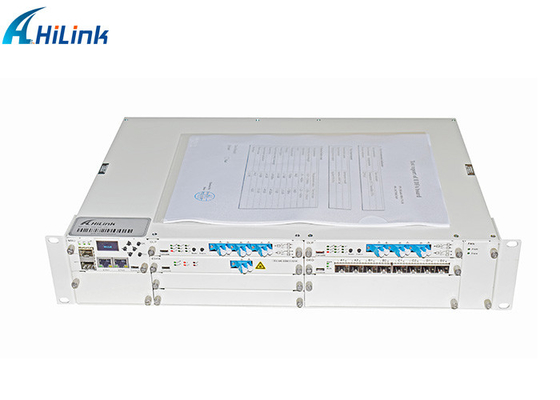 ATC 100G zet Erbium Gesmeerde Rek van de Vezelversterker 2u 40CH DWDM op