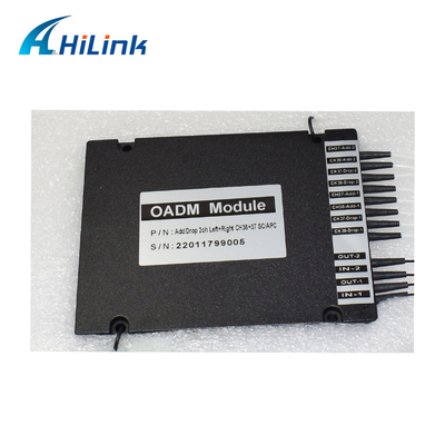 1CH dubbele Vezel Optische Module DWDM OADM met SC/APC-Interface